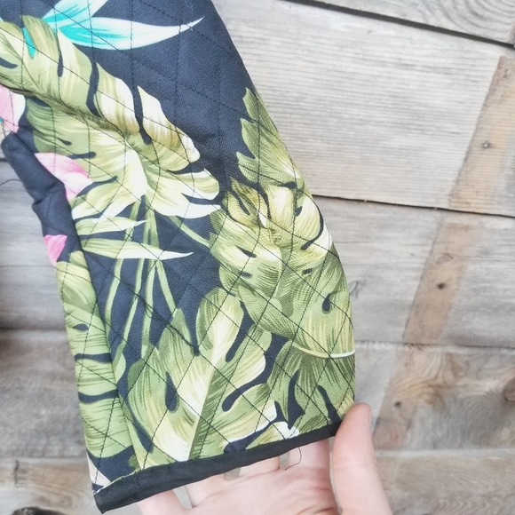 Anne Carson Petit Silk Lined Jacket Tropical - Picture 6 of 7